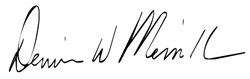 Denise W. Merrill signature